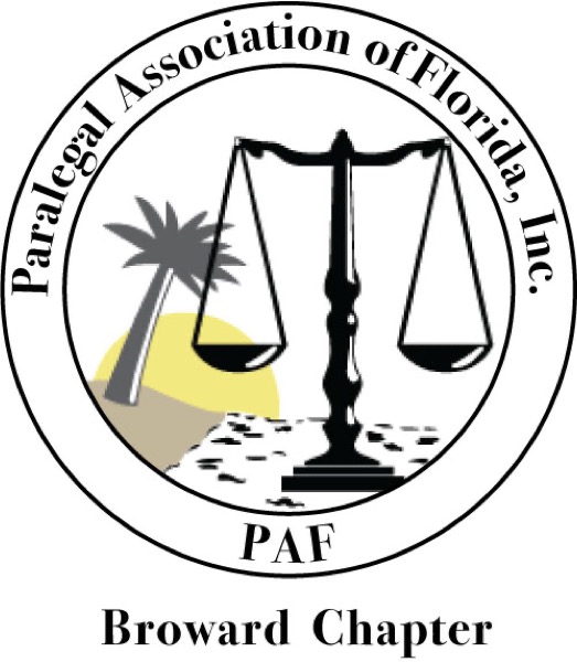 Paralegal Association of Florida, Broward Chapter logo