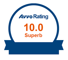 Avvo Rating 10.0 Superb badge