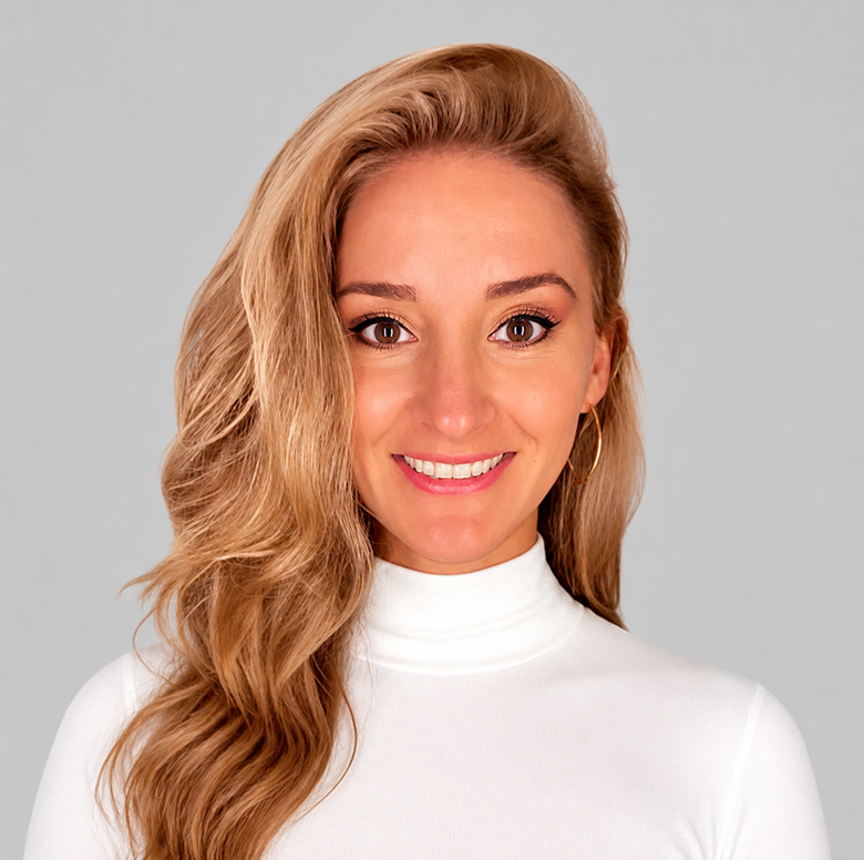 Portrait of Ashley Dobson, Administration