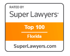 Super Lawyers Florida Top 100 badge